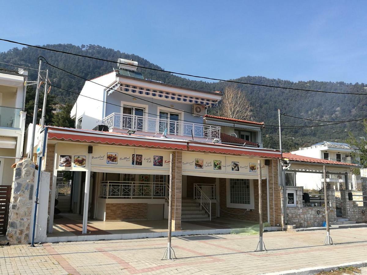 L&K Apartment Golden Beach Chrysi Ammoudia ภายนอก รูปภาพ
