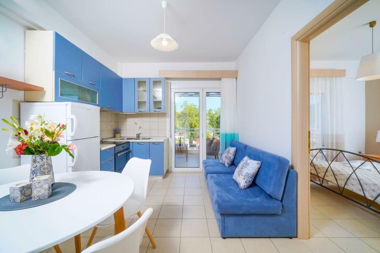 L&K Apartment Golden Beach Chrysi Ammoudia ภายนอก รูปภาพ