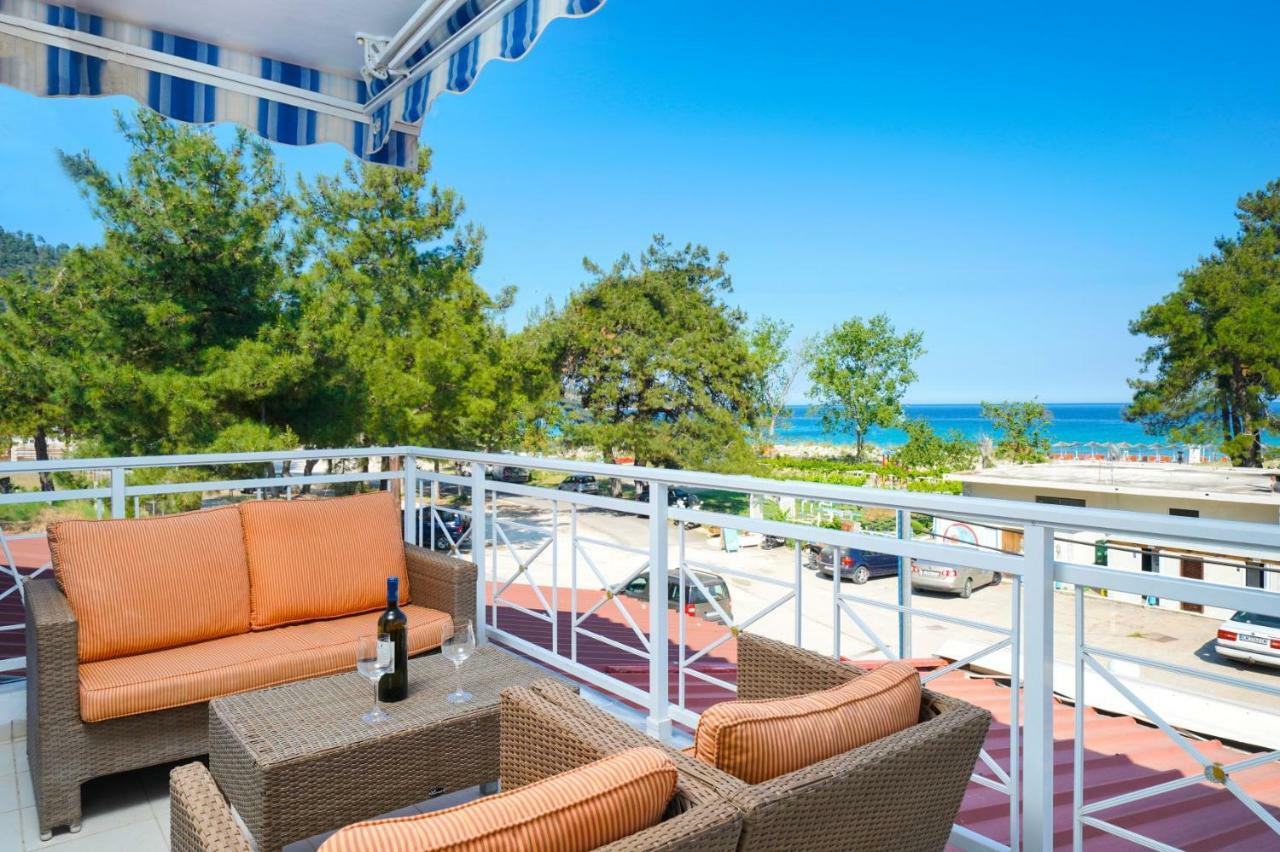 L&K Apartment Golden Beach Chrysi Ammoudia ภายนอก รูปภาพ