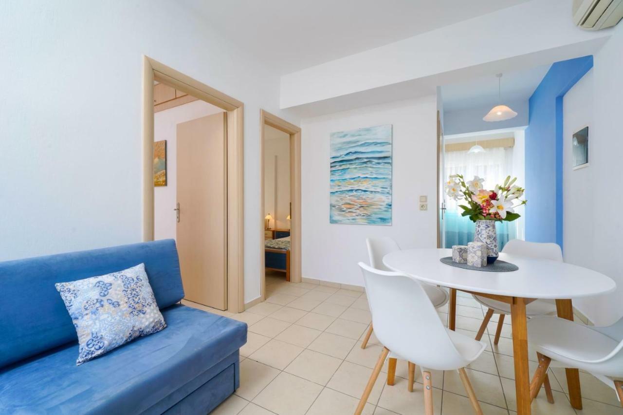 L&K Apartment Golden Beach Chrysi Ammoudia ภายนอก รูปภาพ