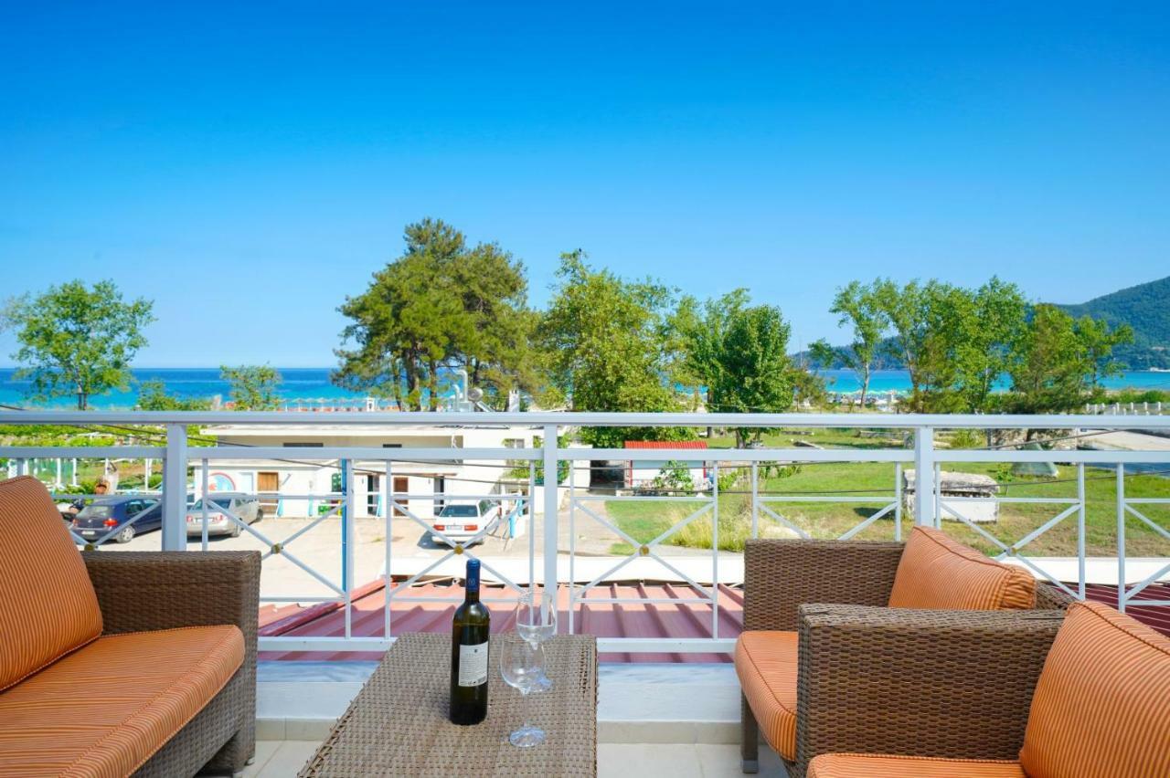 L&K Apartment Golden Beach Chrysi Ammoudia ภายนอก รูปภาพ