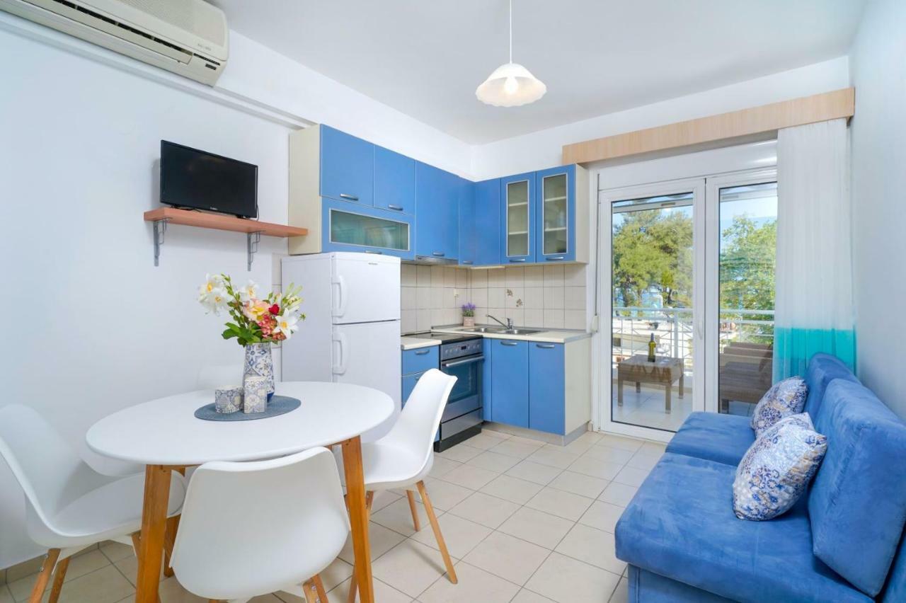 L&K Apartment Golden Beach Chrysi Ammoudia ภายนอก รูปภาพ