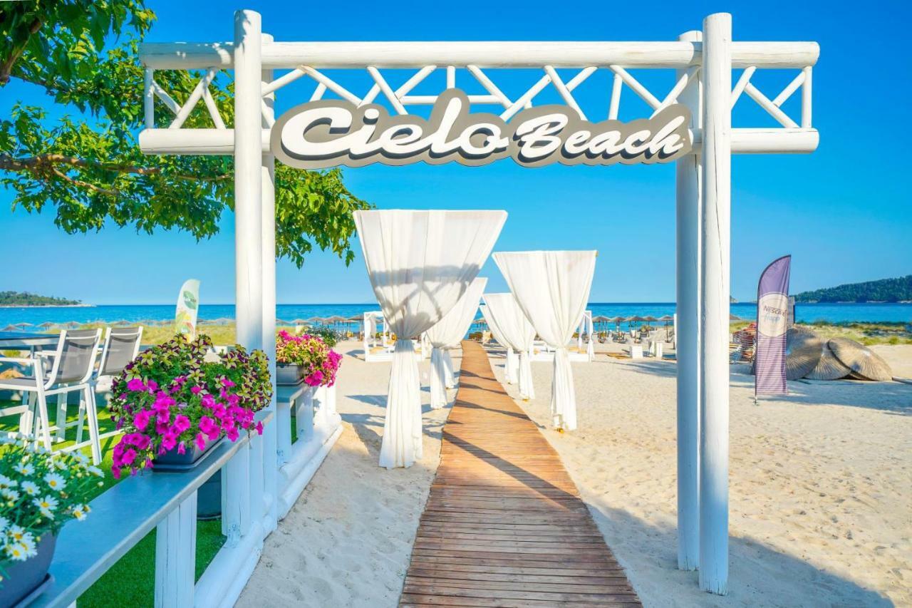 L&K Apartment Golden Beach Chrysi Ammoudia ภายนอก รูปภาพ